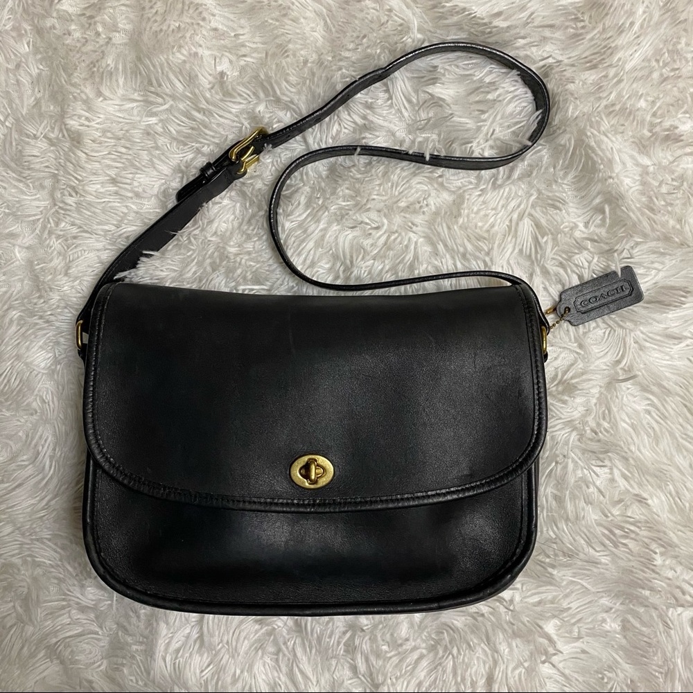 Coach Vintage Black City Bag